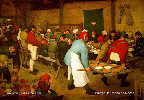 bruegel repas de noces l