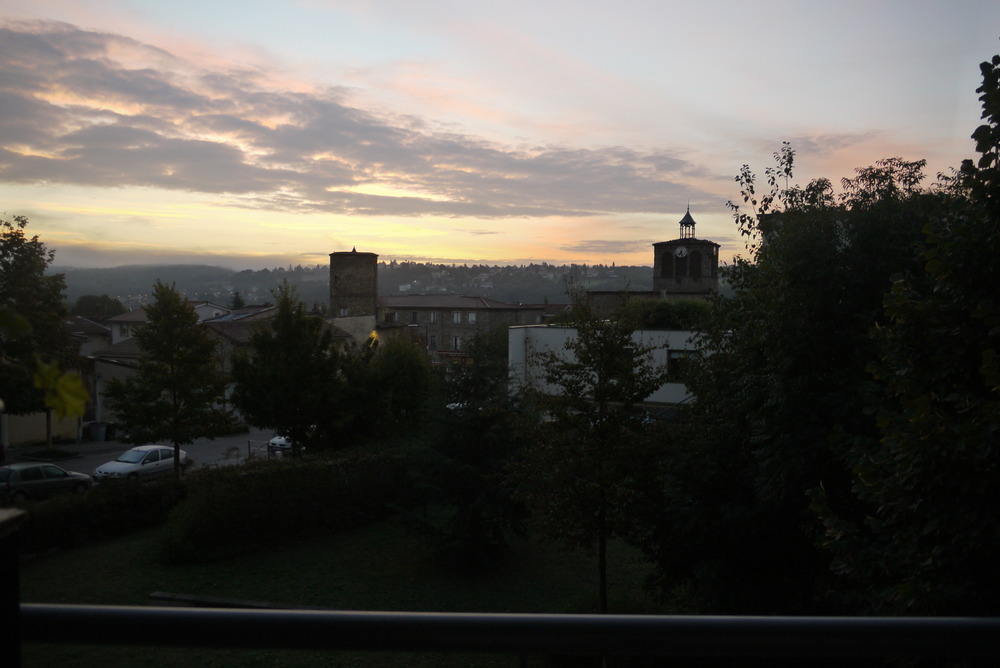 1er OCTOBRE - LEVER DU JOUR A GRIGNY