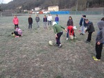 Des givrés s'entraînent au rugby