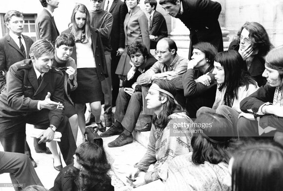 La Sorbonne occupée par les étudiants en mai 68, Paris, France Photo  d'actualité - Getty Images