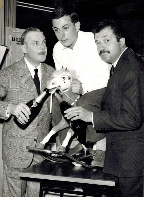 Jean Richard dans  "Courte tête" avec Fernand Gravey et Jacques Duby