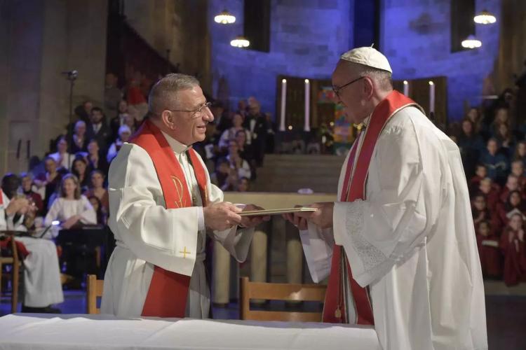 Lisez la déclaration conjointe du souverain pontife et du président de la Fédération luthérienne mondiale