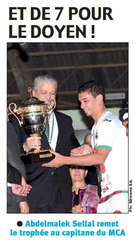 jeudi 01.05.2014 à Blida Finale MCA-JSK 1-1 (5-4 aux tir au but)