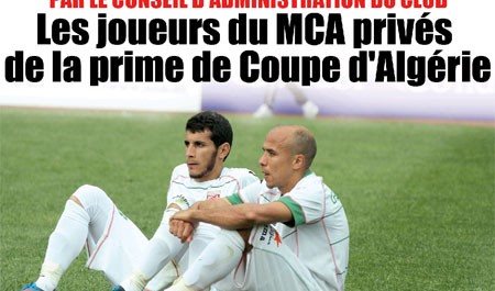 Mercredi 01 mai 2013 finale coupe d\'Algérie MCA-USMA 0-1