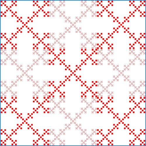 Le fractal de Sierpinski modifié