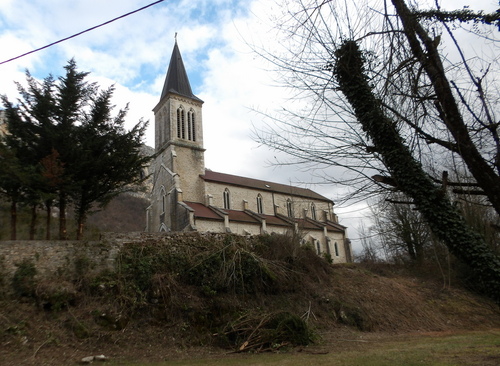 L'église de La Burbanche