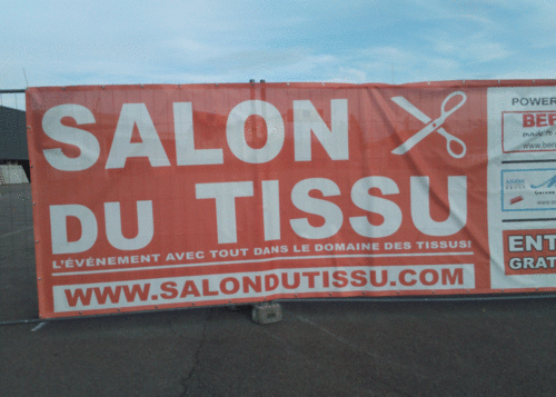 Marché du tissu à Besançon