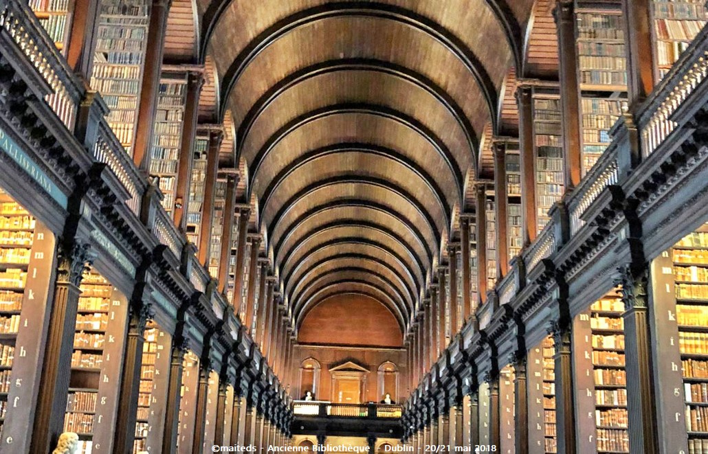 Dublin - Irlande (11) La Old Library de Trinity College