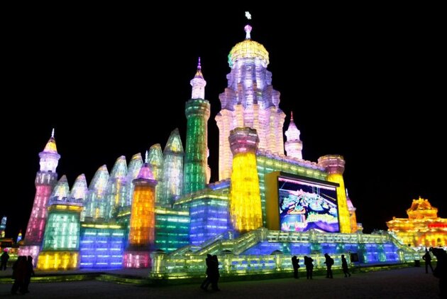 Le festival de sculptures de glace d'Harbin