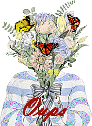 Bouquet et papillons (Suite 4)