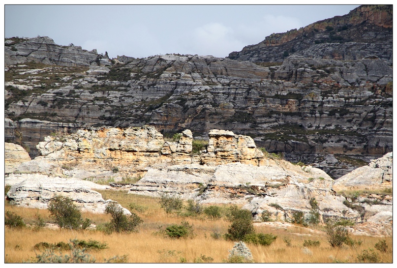 Madagascar massifs de l'Isalo fin