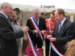 L'inauguration du bourg