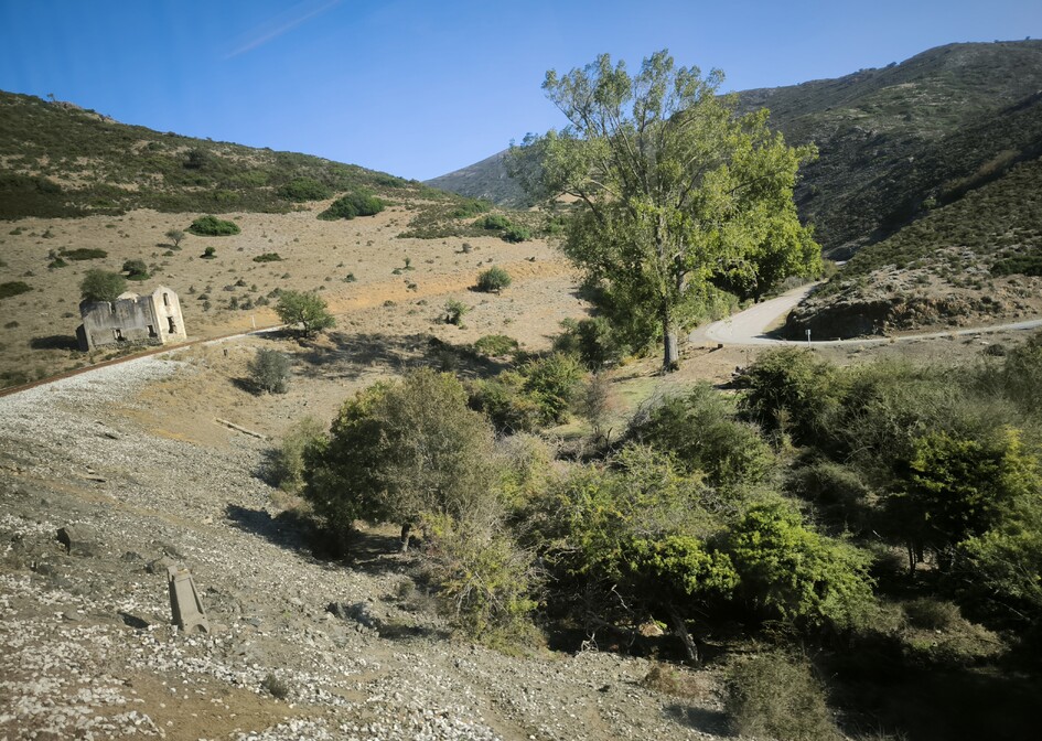 Vacances en Corse, automne 2023. 8. Train Bastia/Calvi