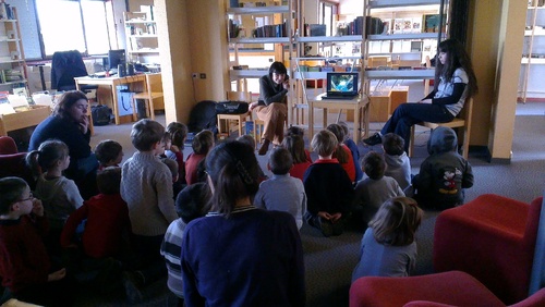 Animation Steve Waring à la bibliothèque du Landry