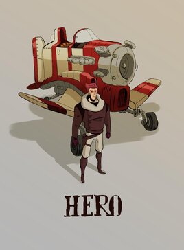 HERO, UN NOUVEL OPEN MOVIE...EN 2D pour developper l'outil GREASE PENCIL de BLENDER