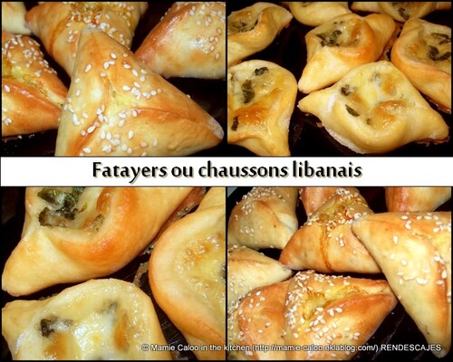 Fatayers ou chaussons libanais