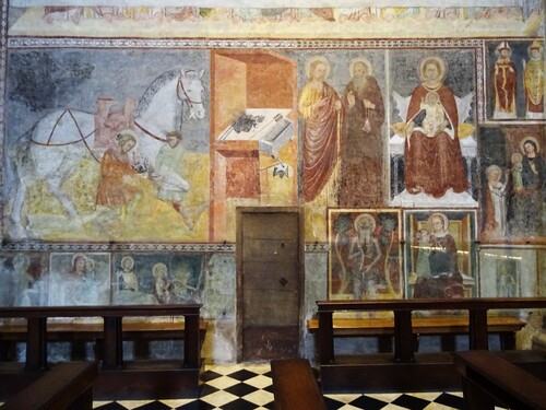 Eglises de la ville haute de Bergame (Italie)