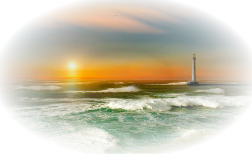 Paysage coucher de soleil / 4