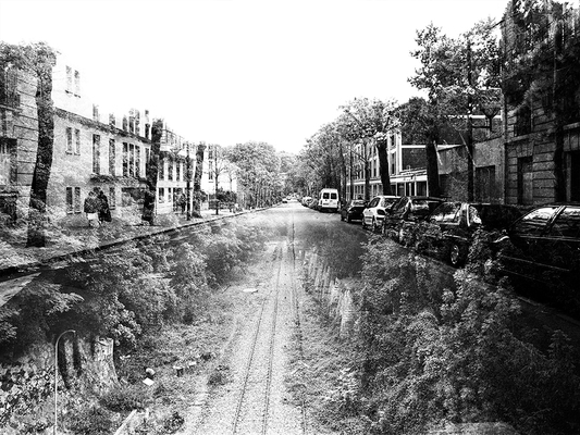 déambulation dans la ville