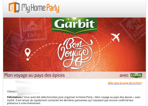 mon voyage garbit 