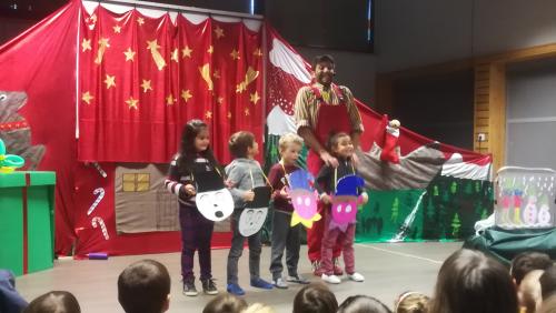 Spectacle Noël en maternelle