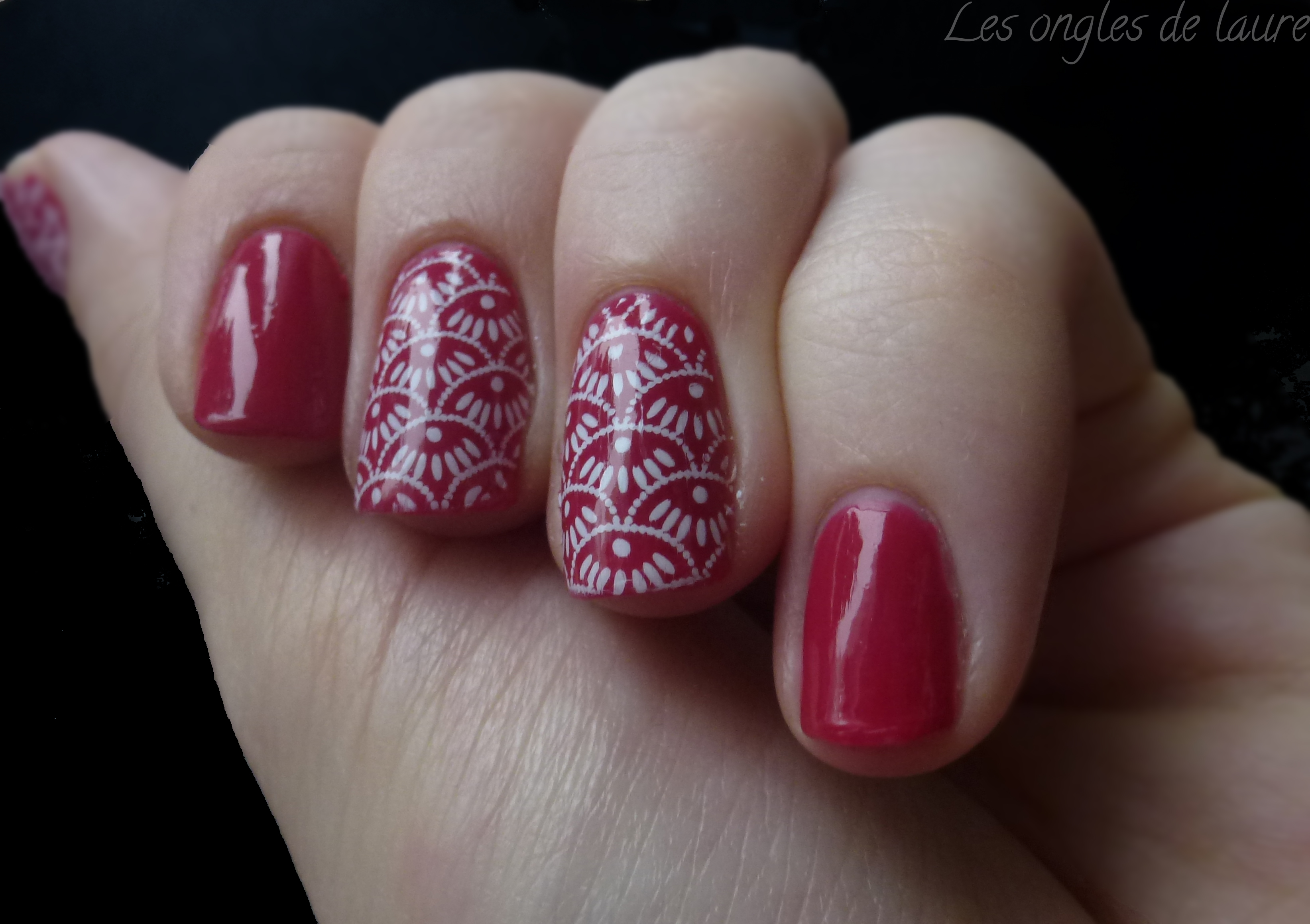Stamping et vernis thermo-changeant - Les ongles de Laure - Blog Nail Art