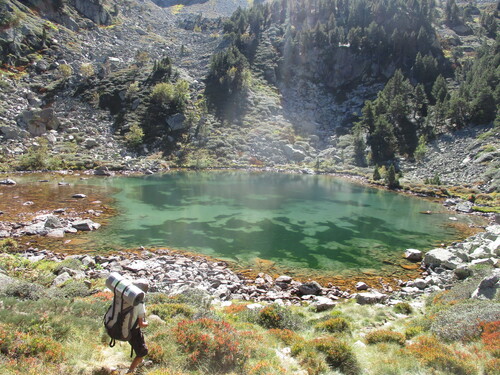 Junior bivouac : Puig de la Grava (par vallée du Nabre) - 09/66