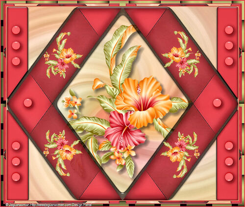 VOS CREATIONS T8 - Tableau fleuri