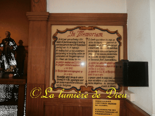 La Panne : Crypte Notre-dame de Fatima