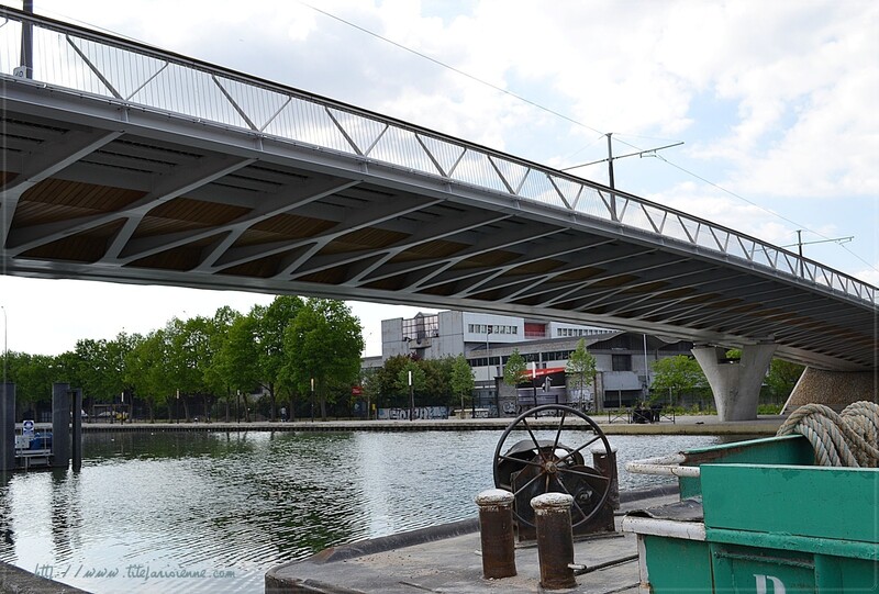 Pont du canal de l'Ourcq - Pantin (93)