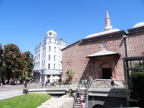 Autour de la mosquée Dzhumaya à Plovdiv (Bulgarie)