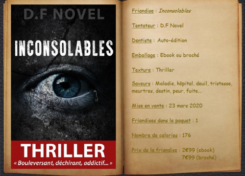 Inconsolables - D.F Novel