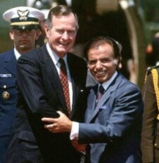 menem bush