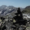 Mon cairn au sommet du pic des Sècres (2608 m)