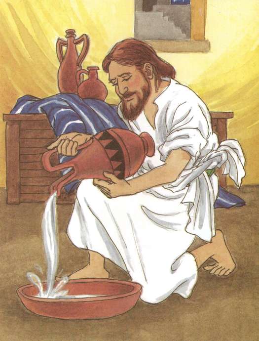 Jesus Washes Peter's Feet, Arch Book Series