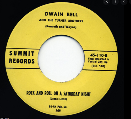 Dwain Bell - Rock & Roll On A Saturday Night