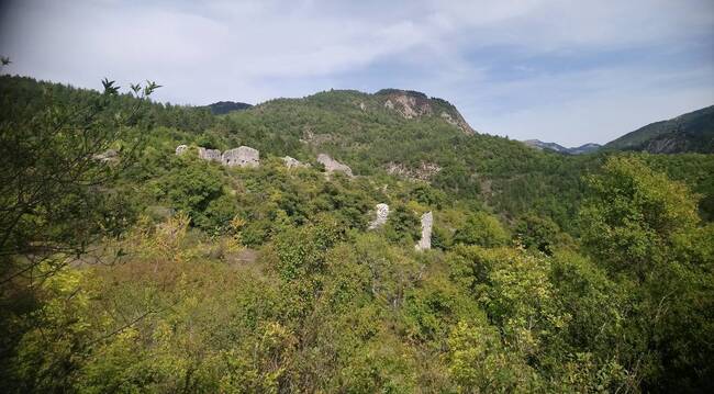 Montée à Notre-Dame du Roc (Castellane) 