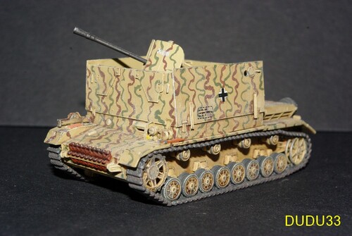 Allemagne 39/45-Flakpanzer IV Mobelwagen fur flakwierling 38