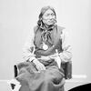 Quirts-Quip (Chewing Elk) with Peace Medal. Culture: Niuam (Comanche). Creator: Alexander Gardner? D