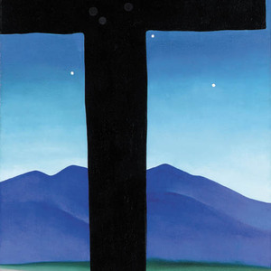 Georgia O'Keeffe, Black Cross with Stars and Blue, 1929