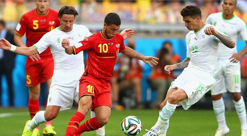 Mardi 17.06.2014 à Belo Horizente Belgique-EN 2-1 Mundial Brésil