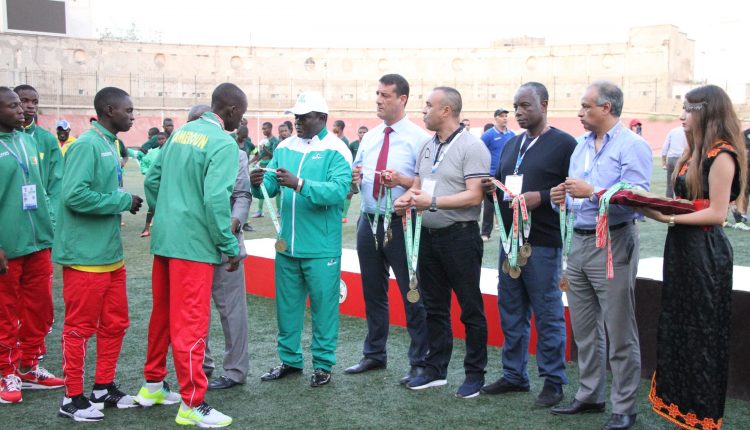 Vendredi 27.7.2018 J.A le Cameroun médaille de Bronze