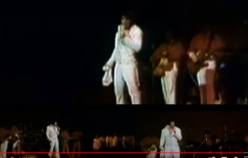 Elvis - Suspicious Minds - Can't Help Falling In Love - 1970.08.12. DS mystrey train tiger man 