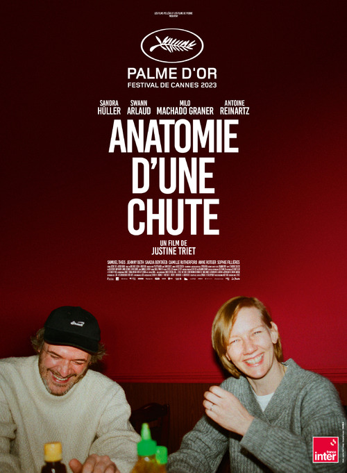 ANATOMIE D'UNE CHUTE de Justine Triet (PALME D'OR CANNES 2023) - Actuellement au cinéma