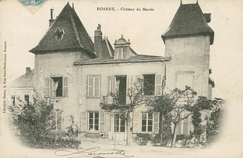 CPA CHATEAU DU MARAIS