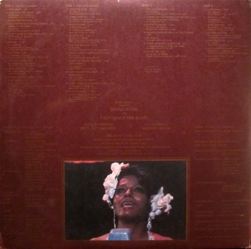 Diana Ross - 1972 : Album " Lady Sings The Blues " Motown Records M 758-D [ US ]