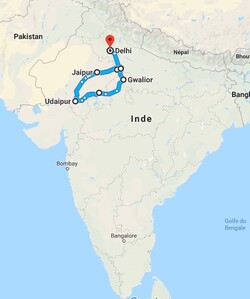 Gwalior - Nos premiers pas en Inde