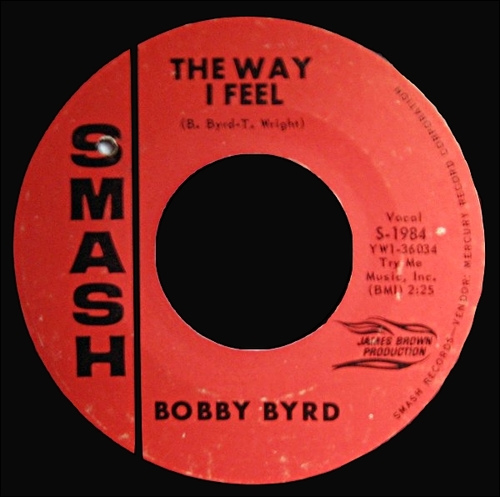 1965 Bobby Byrd : Single SP Smash Records S-1984 [ US ]