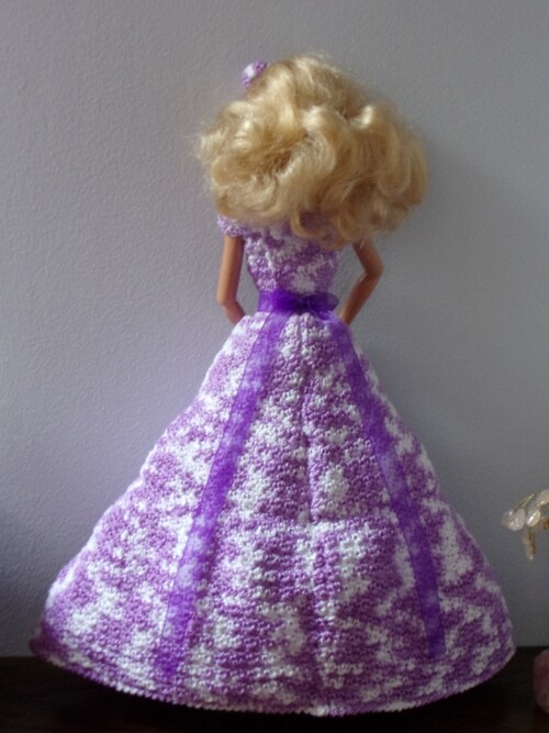 Barbie La robe au crochet de la première dame Julia Tyler 