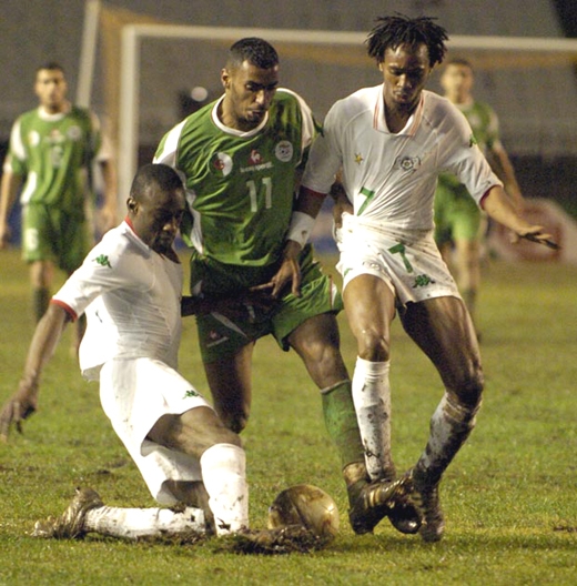 Mercredi 9.02.2005 Amical EN.Burkina Fasso 3-0